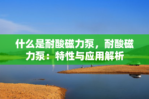 什么是耐酸磁力泵，耐酸磁力泵：特性与应用解析
