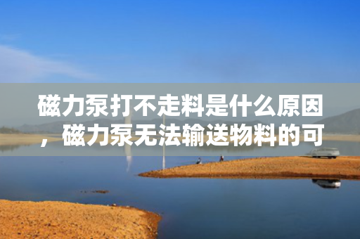 磁力泵打不走料是什么原因，磁力泵无法输送物料的可能原因及解决方案