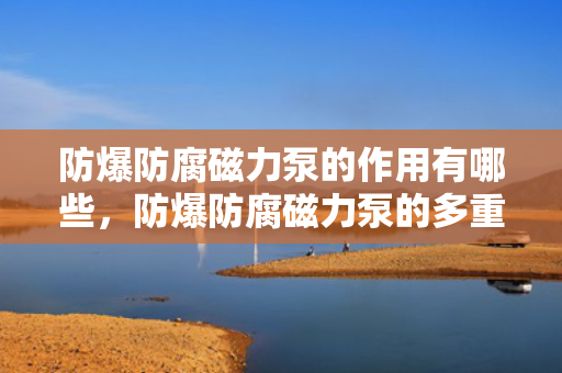防爆防腐磁力泵的作用有哪些，防爆防腐磁力泵的多重功效：安全防爆与高效防腐的完美结合