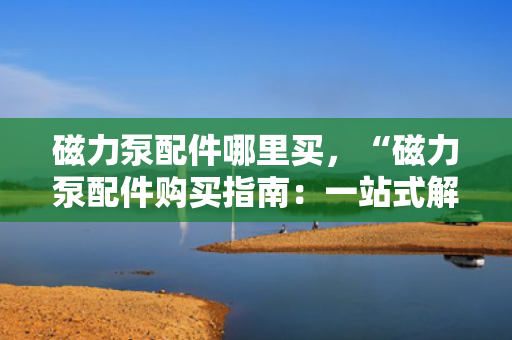 磁力泵配件哪里买，“磁力泵配件购买指南：一站式解决您的采购需求”