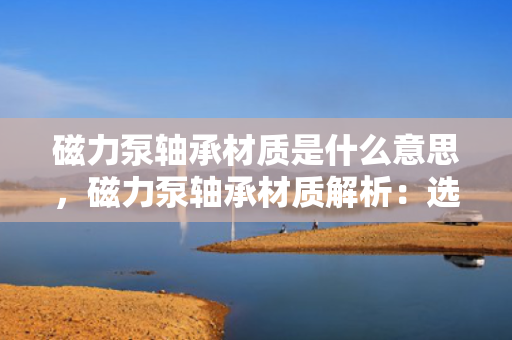 磁力泵轴承材质是什么意思，磁力泵轴承材质解析：选择与应用关键