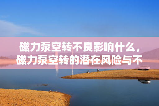 磁力泵空转不良影响什么，磁力泵空转的潜在风险与不良影响解析