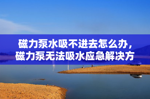 磁力泵水吸不进去怎么办，磁力泵无法吸水应急解决方案