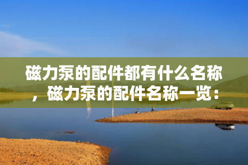 磁力泵的配件都有什么名称，磁力泵的配件名称一览：全面了解磁力泵组成部件