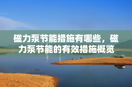 磁力泵节能措施有哪些，磁力泵节能的有效措施概览