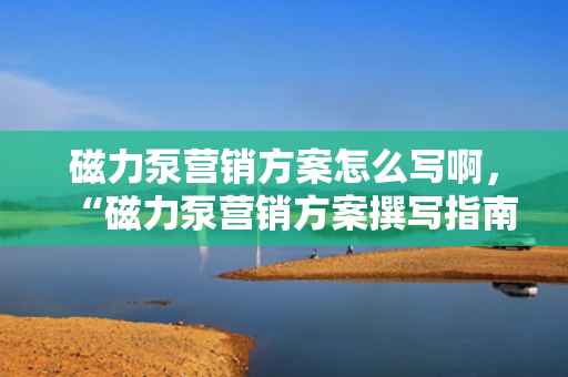 磁力泵营销方案怎么写啊，“磁力泵营销方案撰写指南：一步到位的策略与技巧”