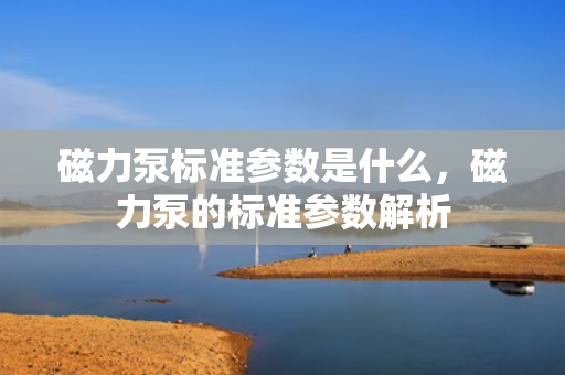 磁力泵标准参数是什么，磁力泵的标准参数解析
