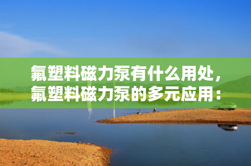 氟塑料磁力泵有什么用处，氟塑料磁力泵的多元应用：高效、无泄漏的流体传输解决方案