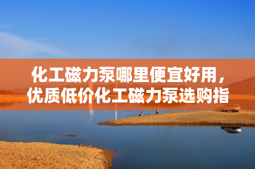 化工磁力泵哪里便宜好用，优质低价化工磁力泵选购指南：性价比与实用性并存