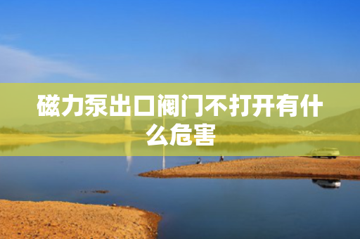 磁力泵出口阀门不打开有什么危害