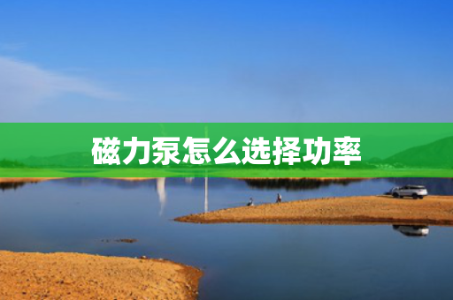 磁力泵怎么选择功率