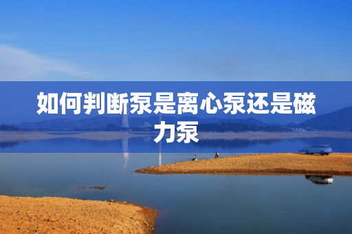 如何判断泵是离心泵还是磁力泵
