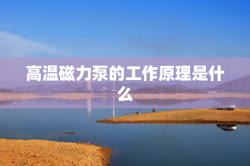 高温磁力泵的工作原理是什么