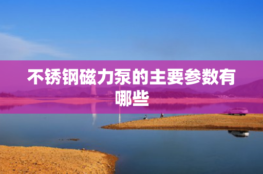 不锈钢磁力泵的主要参数有哪些