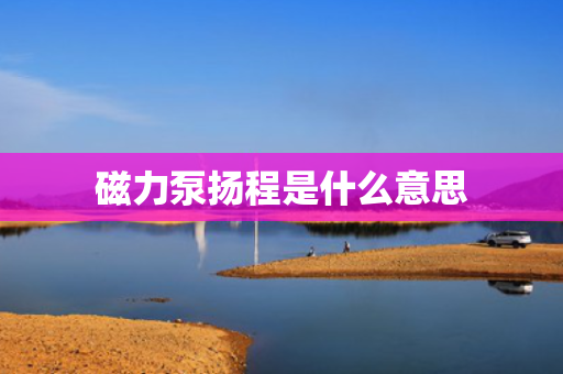 磁力泵扬程是什么意思