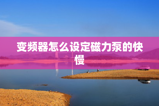变频器怎么设定磁力泵的快慢