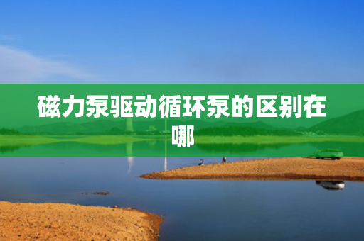 磁力泵驱动循环泵的区别在哪