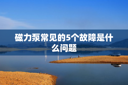 磁力泵常见的5个故障是什么问题