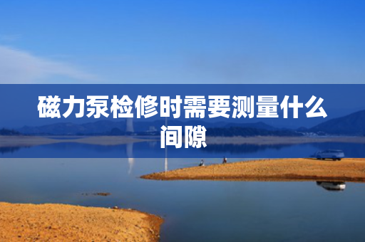 磁力泵检修时需要测量什么间隙