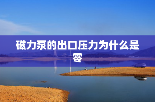 磁力泵的出口压力为什么是零