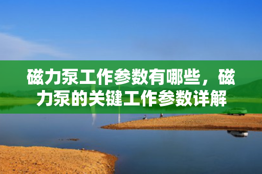 磁力泵工作参数有哪些，磁力泵的关键工作参数详解