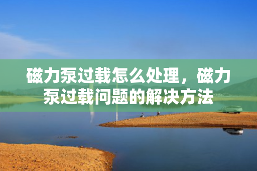 磁力泵过载怎么处理，磁力泵过载问题的解决方法