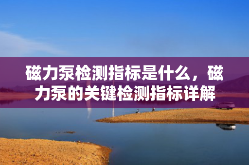 磁力泵检测指标是什么，磁力泵的关键检测指标详解