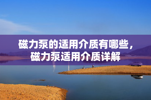 磁力泵的适用介质有哪些，磁力泵适用介质详解