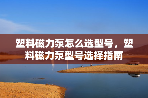 塑料磁力泵怎么选型号，塑料磁力泵型号选择指南