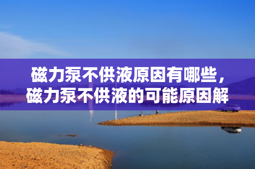 磁力泵不供液原因有哪些，磁力泵不供液的可能原因解析