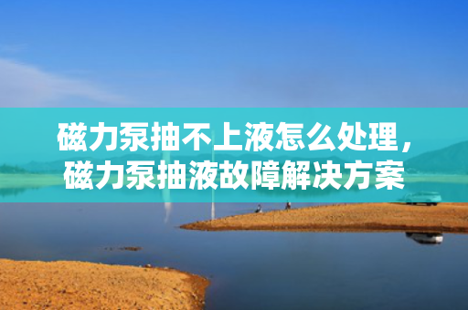磁力泵抽不上液怎么处理，磁力泵抽液故障解决方案