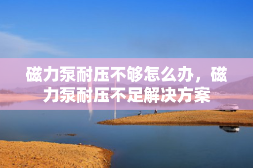 磁力泵耐压不够怎么办，磁力泵耐压不足解决方案