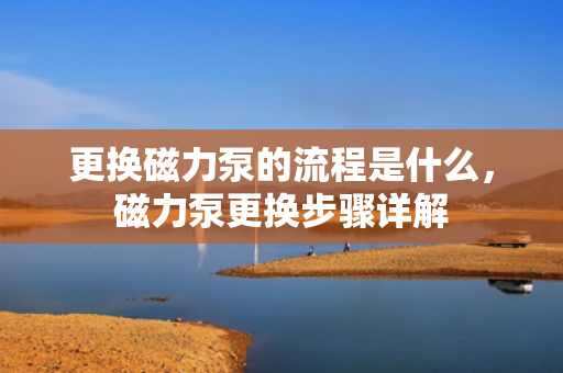 更换磁力泵的流程是什么，磁力泵更换步骤详解