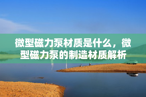 微型磁力泵材质是什么，微型磁力泵的制造材质解析